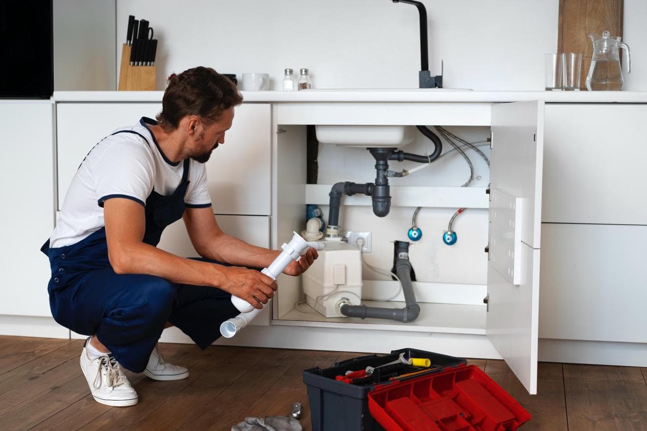 Tech-enabled plumbing professional